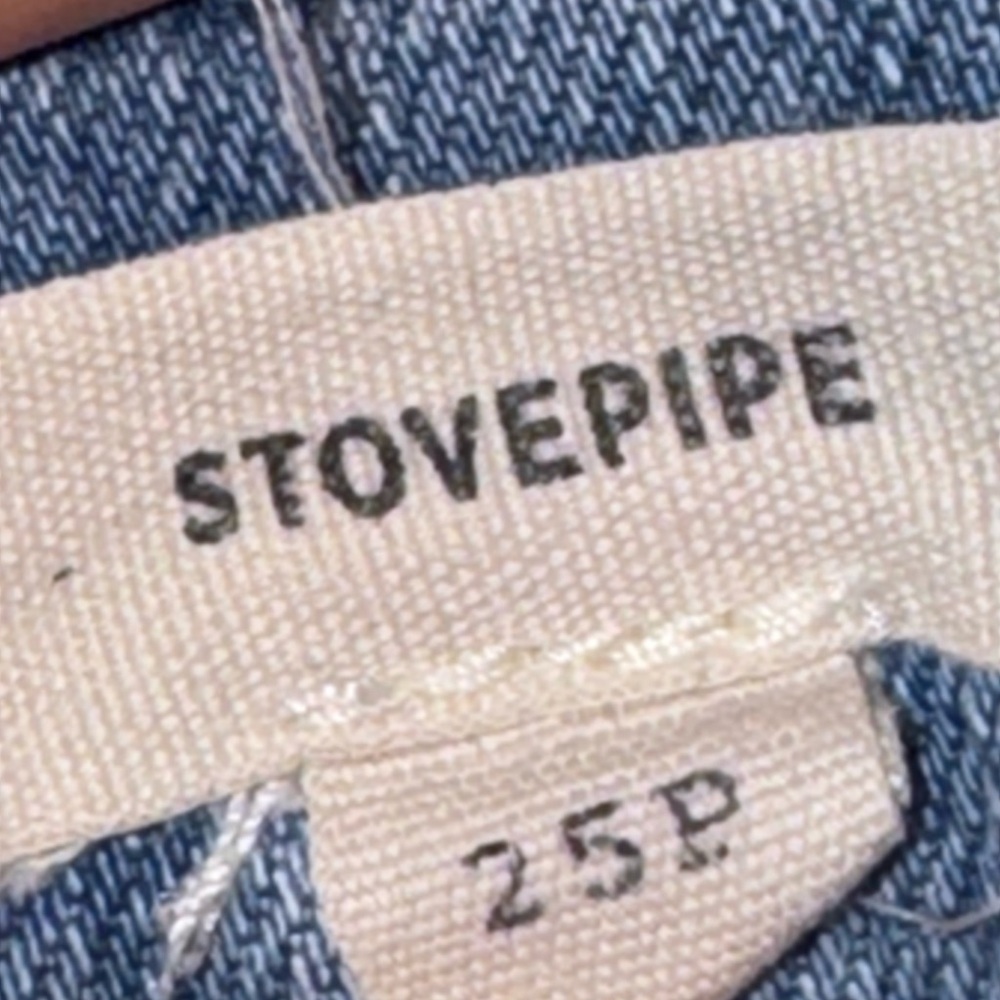 size 25P Madewell STOVEPIPE jeans